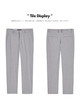太平鸟男装 夏新款灰色直筒九分裤休闲裤子B1GGC2138 商品缩略图0
