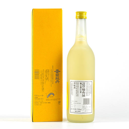 【日本清酒】720ml司牡丹山柚子 商品图2