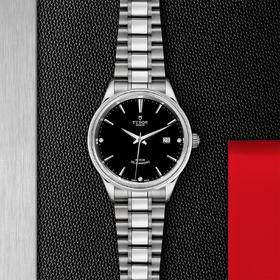 帝舵风尚系列 | 钢表壳，直径41毫米  镶钻表盘