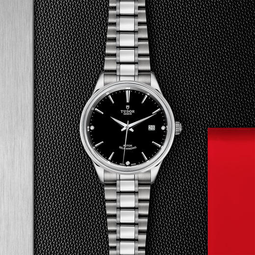 帝舵风尚系列 | 钢表壳，直径41毫米  镶钻表盘 商品图0