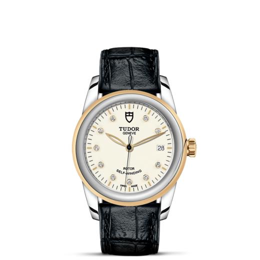 帝舵骏珏日历型 | 钢表壳，直径36毫米  镶钻表盘 商品图1