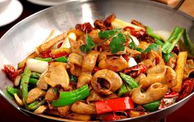 青椒炒大肠(份)