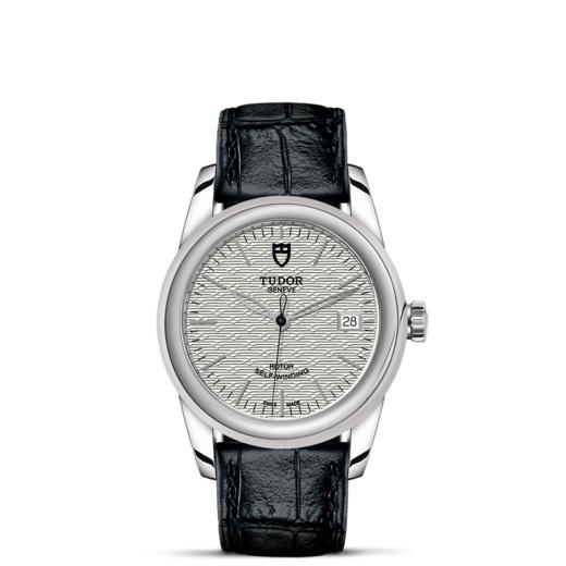 帝舵骏珏日历型 | 钢表壳，直径36毫米  银色表盘 商品图1