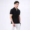 GOOD LUCK/德鲨弹力棉质舒适多彩简约时尚短袖POLO衫WY23168 商品缩略图3