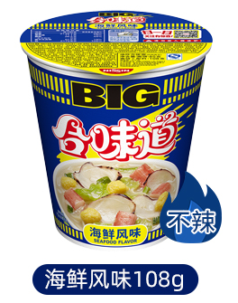 日清BIG合味道(海鲜风味) 108g