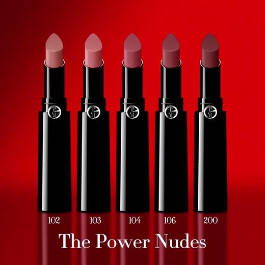 意大利 Armani阿玛尼 权力红黑细管哑光/滋润口红 商品图0