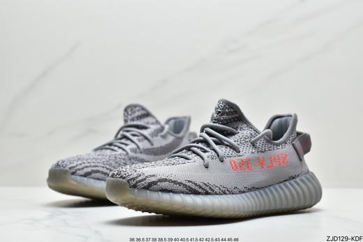 阿迪达斯Kanye West x Adidas Yeezy Boost 350 V2 Light棉花白百搭轻便爆米花休闲运动慢跑鞋FU9007男女鞋 商品图3