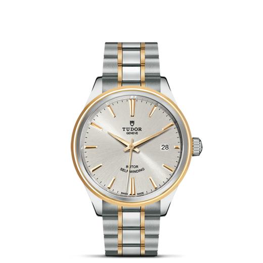 帝舵风尚系列 | 钢表壳，直径38毫米  黄金及钢外圈 商品图1