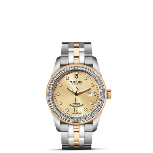 帝舵骏珏日历型 | 钢表壳，直径31毫米  镶钻表盘 商品图1