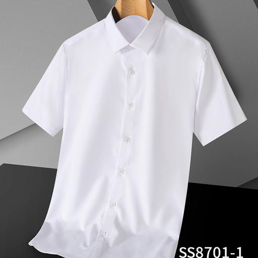 【舒适亲肤不易皱】ESEA义深海夏季新款冰丝短袖衬衫 商品图1