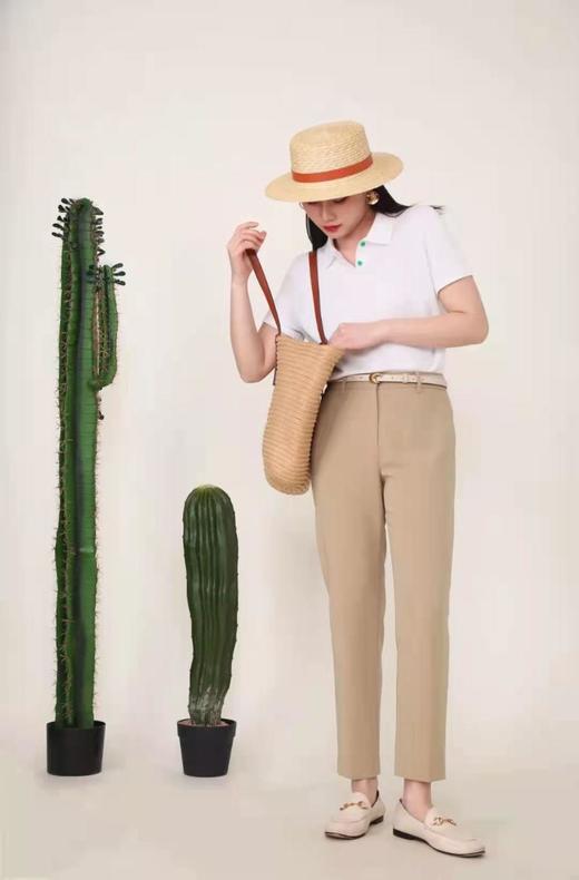 3楼阿玛施AMASS白色Polo 商品图1