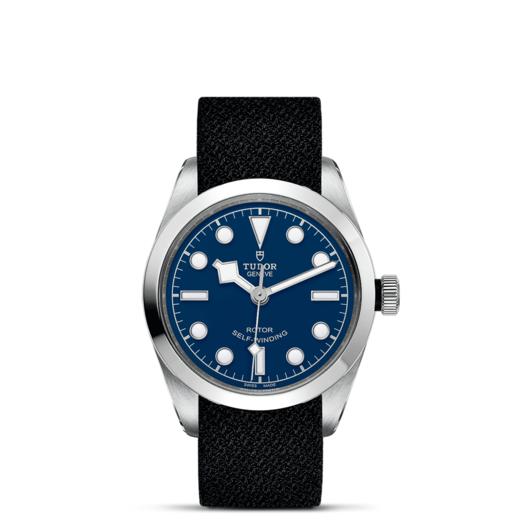 帝舵碧湾型36 | 钢表壳，直径36毫米  黑色织纹表带 商品图1