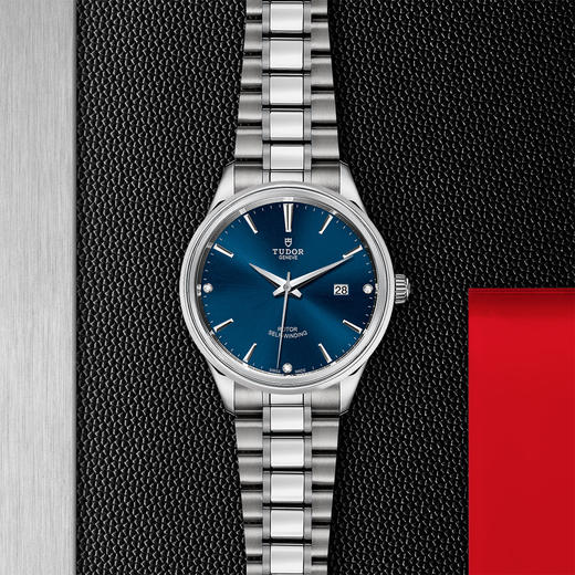 帝舵风尚系列 | 钢表壳，直径41毫米  镶钻表盘 商品图0