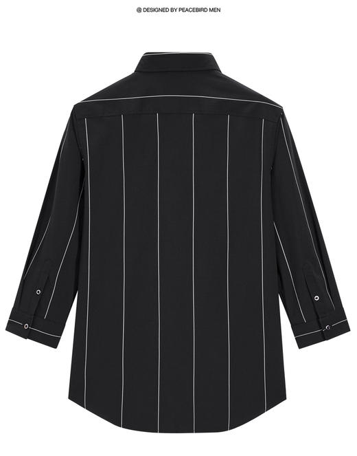 太平鸟男装 新款 中袖衬衫潮休闲时尚  B1CBC2107 商品图1