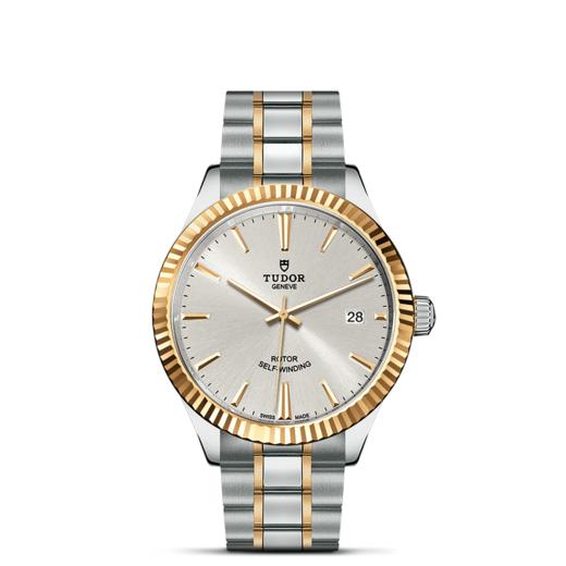 帝舵风尚系列 | 钢表壳，直径38毫米  黄金外圈 商品图1