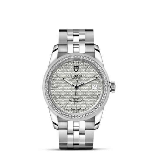 帝舵骏珏日历型 | 钢表壳，直径36毫米  镶钻外圈 商品图1