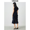 VIMAGE纬漫纪法式无袖洋起修身优雅小礼服女连衣裙名媛气场女王V1307968 商品缩略图3