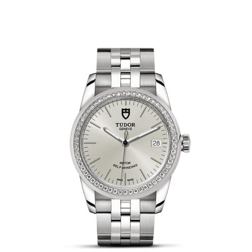 帝舵骏珏日历型 | 钢表壳，直径36毫米  镶钻外圈 商品图1