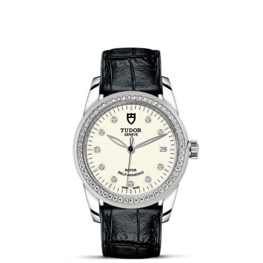 帝舵骏珏日历型 | 钢表壳，直径36毫米  镶钻表盘 商品图1