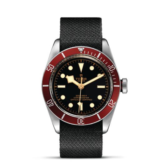 帝舵碧湾 | 钢表壳，直径41毫米  黑色织纹表带 商品图1