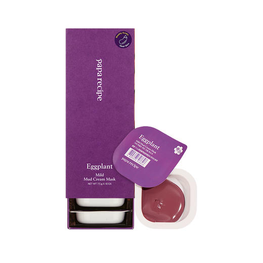 【YZ】papa recipe 春雨茄子清透面膜保湿提亮清洁泥膜75g 原价：119 商品图0