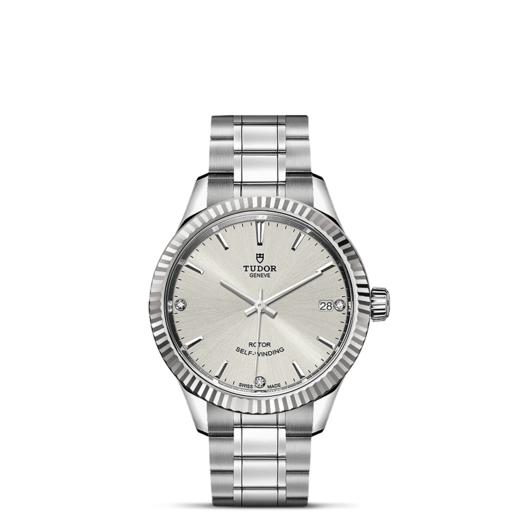 帝舵风尚系列 | 钢表壳，直径34毫米  镶钻表盘 商品图1