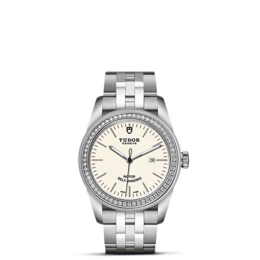 帝舵骏珏日历型 | 钢表壳，直径31毫米  镶钻外圈 商品图1