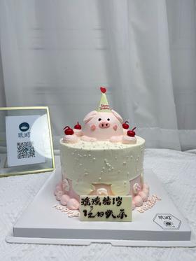 粉色幸运猪