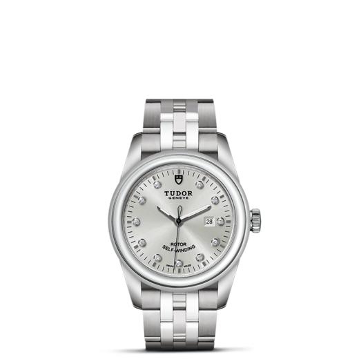 帝舵骏珏日历型 | 钢表壳，直径31毫米  镶钻表盘 商品图1