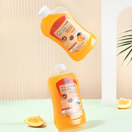 【清新清洁居家好物】洁彩星多功能除霉防霉除垢厕所厨房地板清洁剂清除霉渍清除异物保持地板光亮多功能使用 商品图4