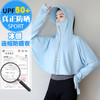【360°冰感全防护  阻隔紫外线99.9%】防晒衣女防紫外线防晒服骑车遮阳衫空调衫皮肤衣长袖冰丝短款外套 商品缩略图0