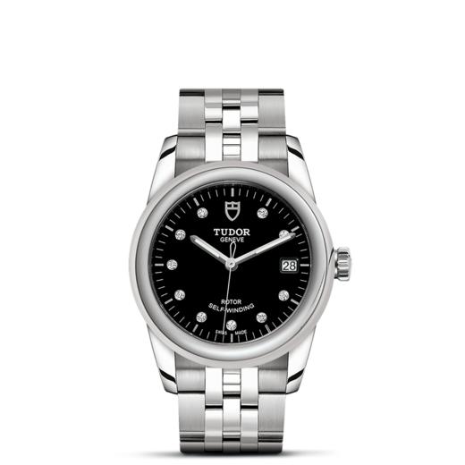 帝舵骏珏日历型 | 钢表壳，直径36毫米  镶钻表盘 商品图1