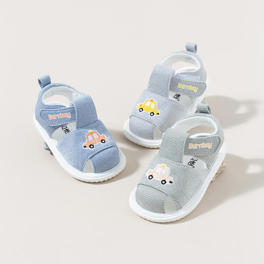 贝贝怡宝宝凉鞋夏季学步鞋男两一岁婴幼儿软底防滑小童女婴儿鞋子 商品图2