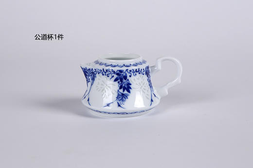 景德镇陶瓷 国瓷红叶 8头茶具吊兰花 商品图0