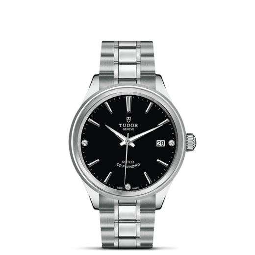 帝舵风尚系列 | 钢表壳，直径38毫米  镶钻表盘 商品图1