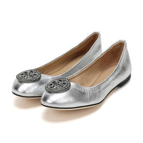 TORY BURCH 汤里伯奇 女士休闲鞋 银色 44388 040