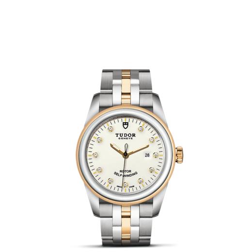 帝舵骏珏日历型 | 钢表壳，直径31毫米  镶钻表盘 商品图1