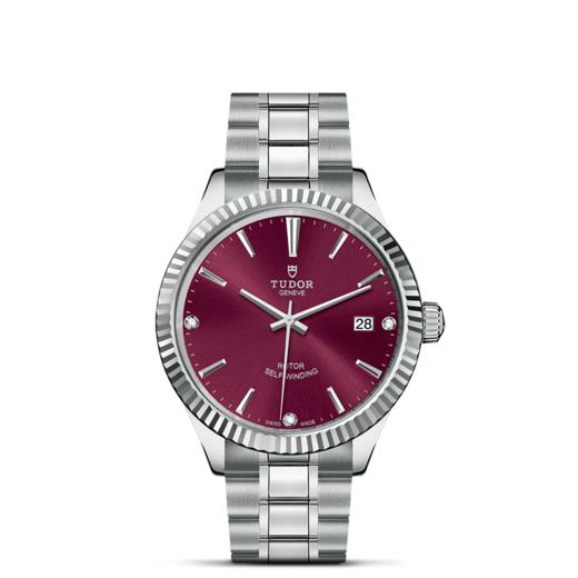 帝舵风尚系列 | 钢表壳，直径38毫米  镶钻表盘 商品图1