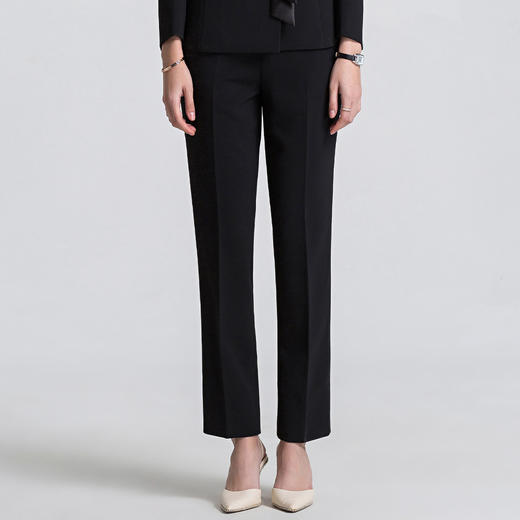 【上衣+裤子】罗蒙春季西服套装两件套女士商务通勤显瘦气质西装女 商品图4