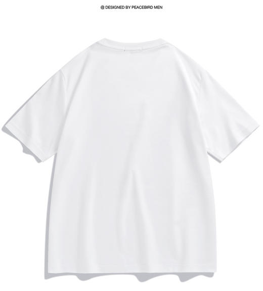 太平鸟男装 2022夏季新款短袖潮流休闲T恤B1DAC2145 商品图1