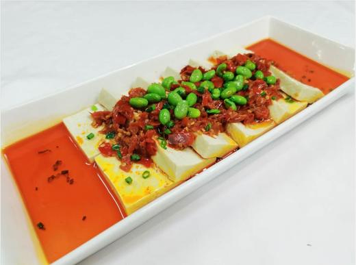 自制剁椒白豆干(份) 商品图0