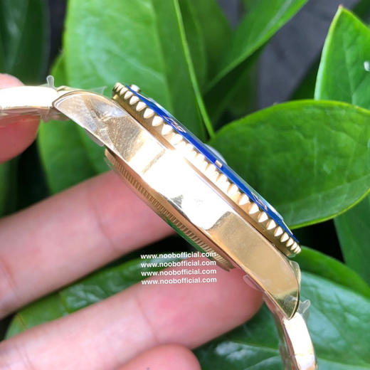 NOOB official劳力士全18k包金✔️✔️（11微米厚）水鬼私人订制版『clean全金水鬼为基础』型号116618LN-97208 黑盘,纯进口瑞士ETA2836自动机械机芯包18k真金❕❕ 商品图7