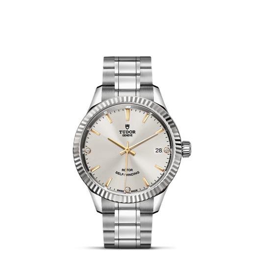 帝舵风尚系列 | 钢表壳，直径34毫米  镶钻表盘 商品图1