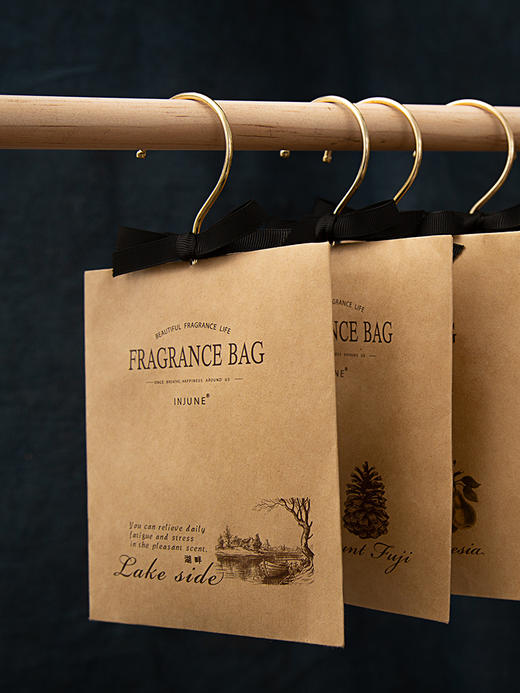 INJUNE香包衣柜挂钩香囊女生寝室衣橱衣帽间持久淡香衣物留香除湿 商品图2