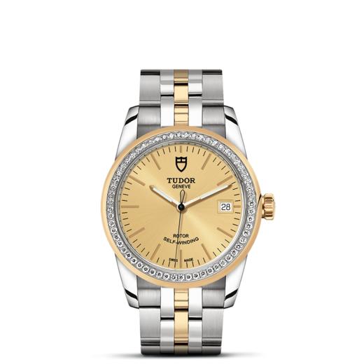 帝舵骏珏日历型 | 钢表壳，直径36毫米  镶钻外圈 商品图1