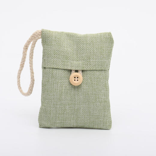 买一送一！【净化空气 去除异味】 高温竹炭颗粒仿麻布料  科学吸附无二次污染  车载竹炭包家车两用 除甲醛除异味汽车 商品图4