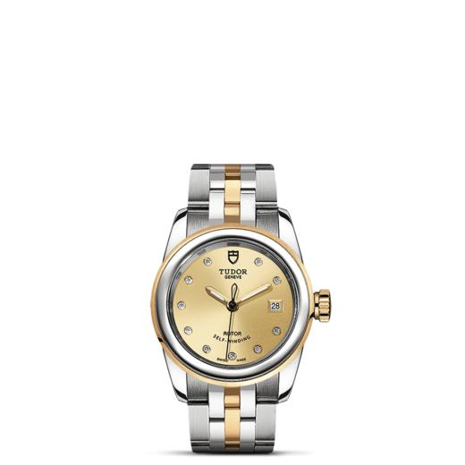 帝舵骏珏日历型 | 钢表壳，直径26毫米  镶钻表盘 商品图1