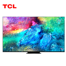 TCL电视 75X11 75英寸 QD-mini LED智能4K超清电视 AI声控智屏 标配摄像头 超薄全面屏 4+64GB液晶平板电视机