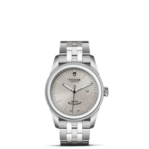 帝舵骏珏日历型 | 钢表壳，直径31毫米  银色表盘 商品图1