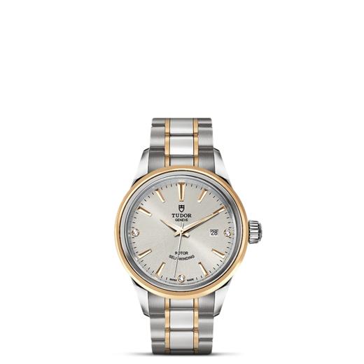 帝舵风尚系列 | 钢表壳，直径28毫米  镶钻表盘 商品图1